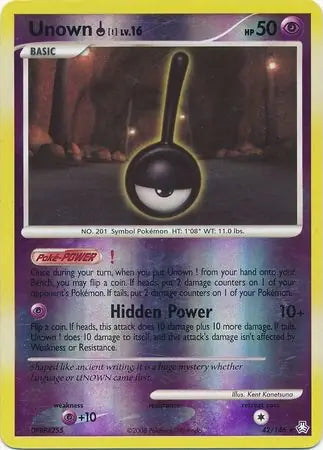Legends Awakened Unown ! #42/146 reverse holo